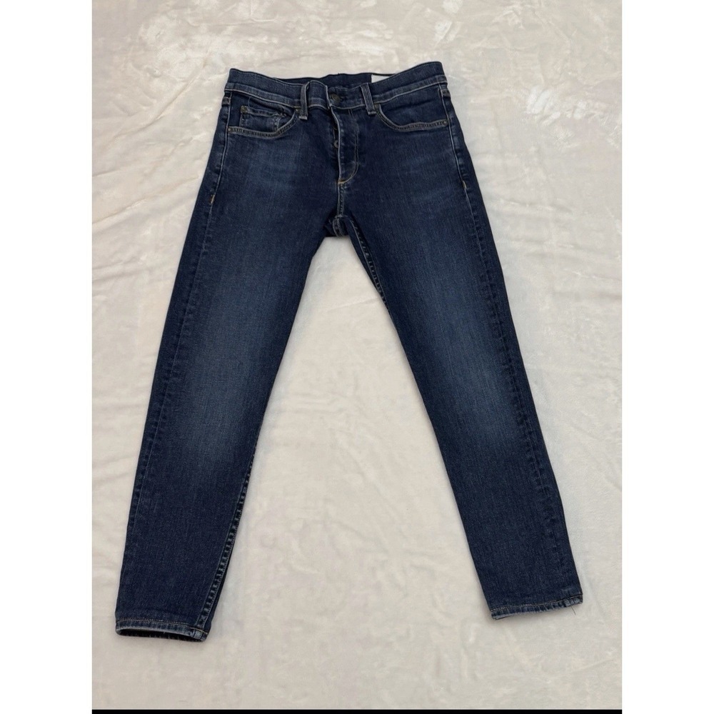 Rag & Bone Mens Jeans 28x26 Standard Issue Fit 1 Skinny Dark Wash Dukes Denim